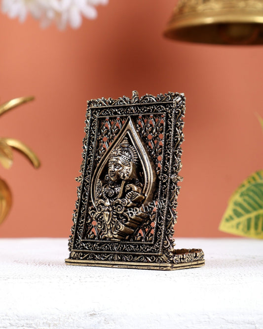 Brass Superfine Murugan Vel Car Dashboard Idol – Divine Protective Miniature (3 Inches) - Budhshiv.com