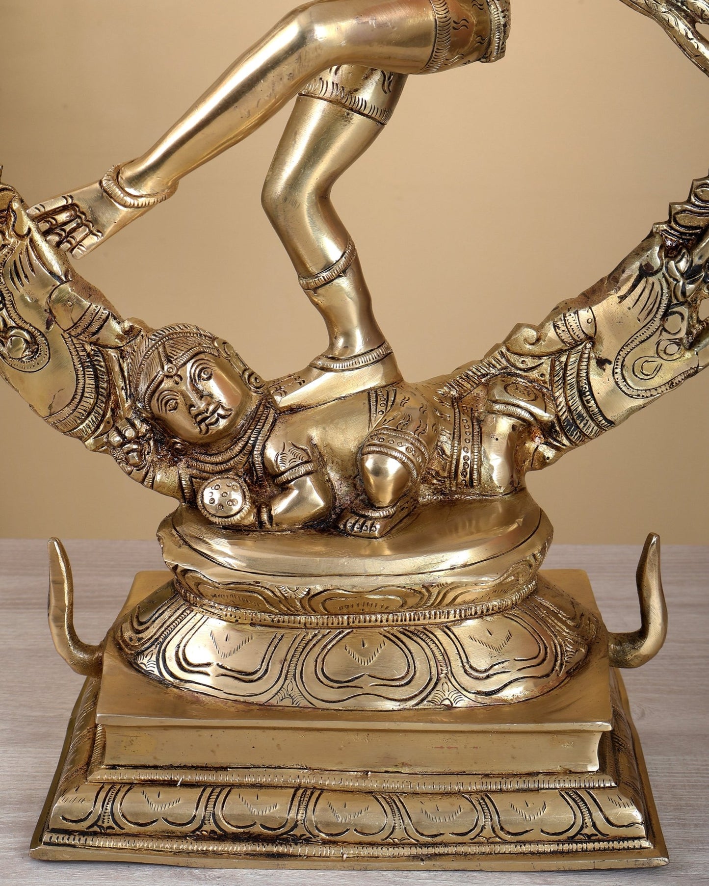 Brass Superfine Nataraja Finely Crafted Statue 24.5" - Budhshiv.com