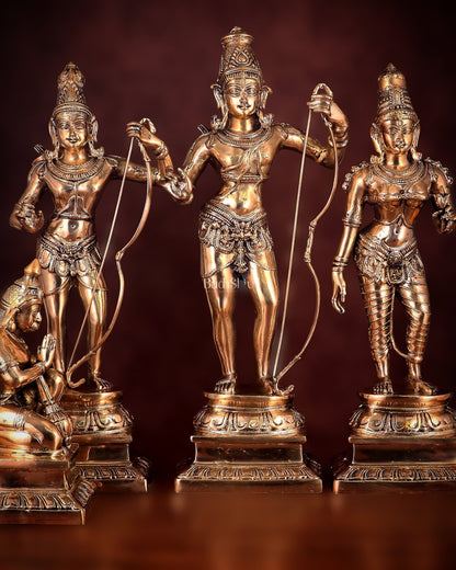 Brass Superfine Ram Darbar 23 inch/ 2 feet antique charm - Budhshiv.com