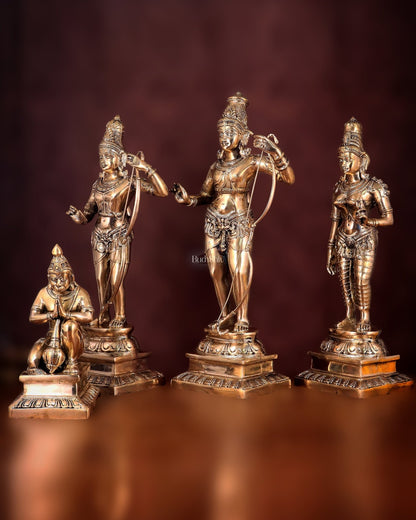 Brass Superfine Ram Darbar 23 inch/ 2 feet antique charm - Budhshiv.com