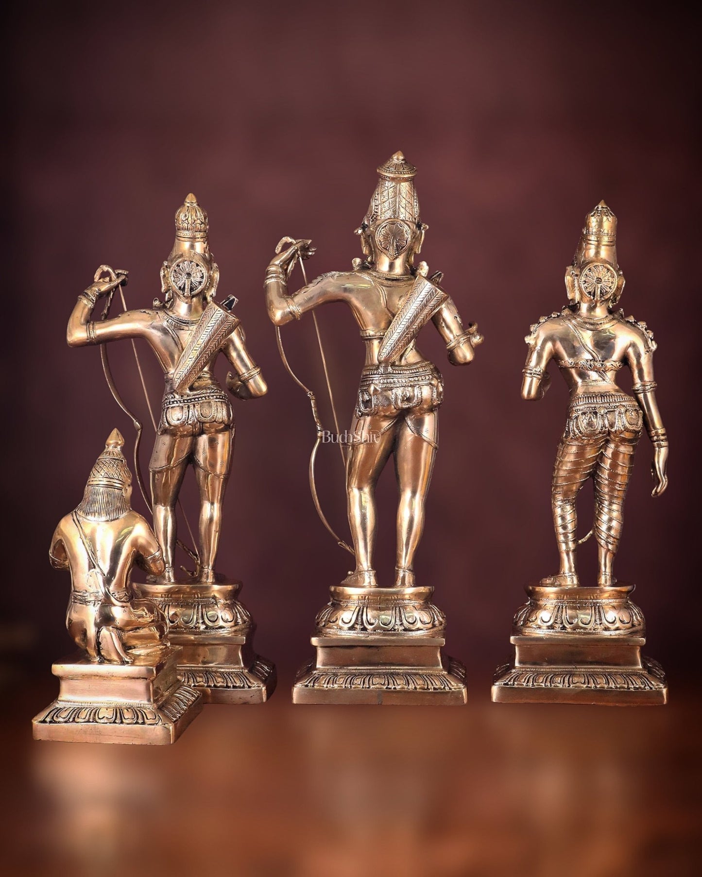 Brass Superfine Ram Darbar 23 inch/ 2 feet antique charm - Budhshiv.com