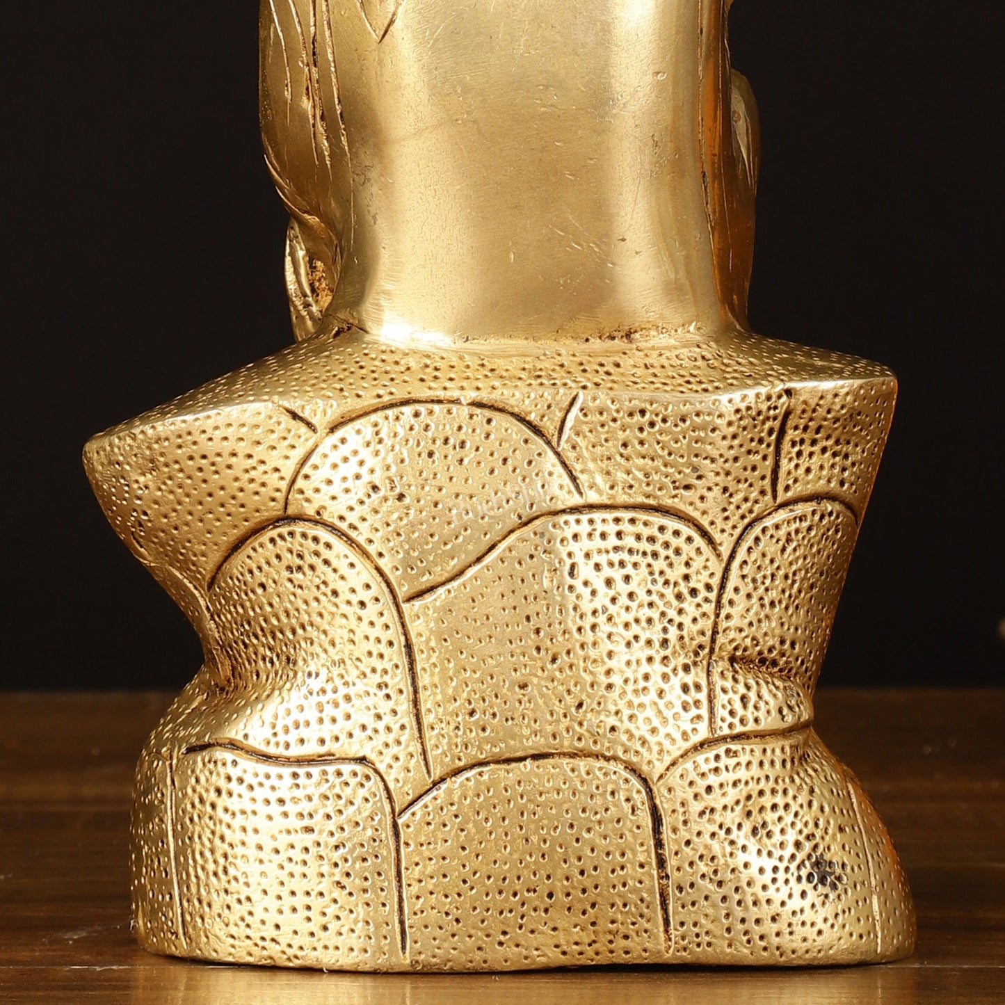 Brass Superfine Sai Baba Idol - 8.5" Divine Sculpture - Budhshiv.com