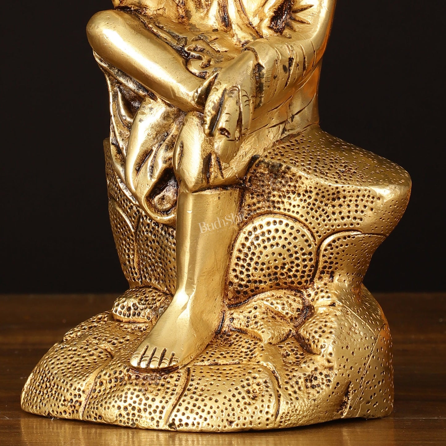 Brass Superfine Sai Baba Idol - 8.5" Divine Sculpture - Budhshiv.com