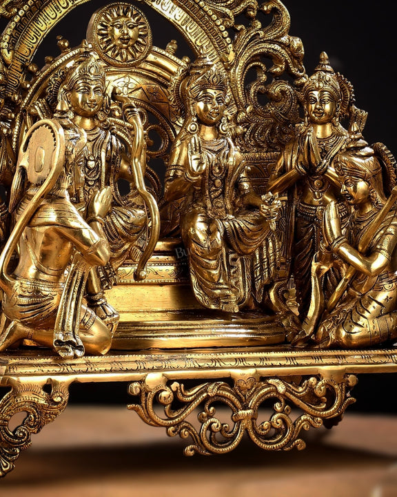 Brass Superfine The Royal Ram Darbar 23 inches - Budhshiv.com