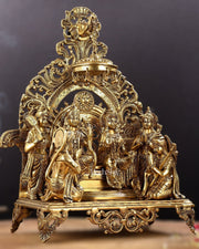 Brass Superfine The Royal Ram Darbar 23 inches - Budhshiv.com