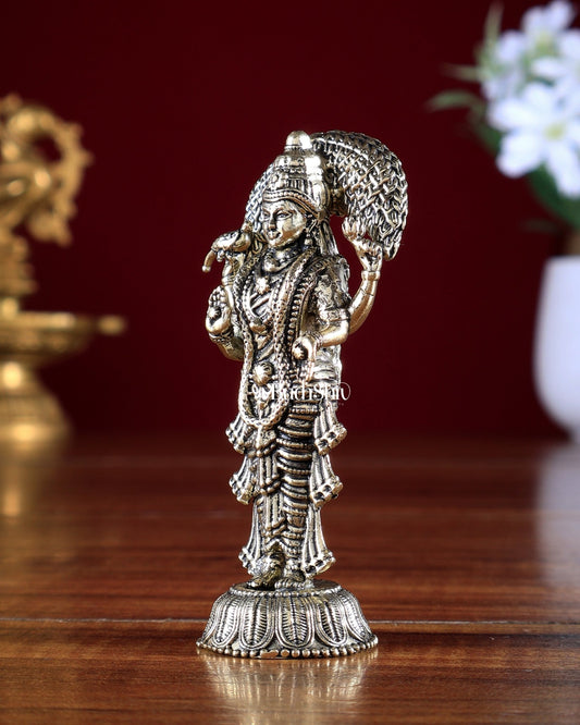 Brass Superfine Vasavi Kanyaka Idol – 3.5 Inch - Budhshiv.com