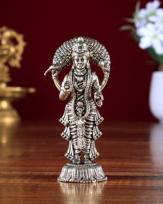 Brass Superfine Vasavi Kanyaka Idol – 3.5 Inch - Budhshiv.com
