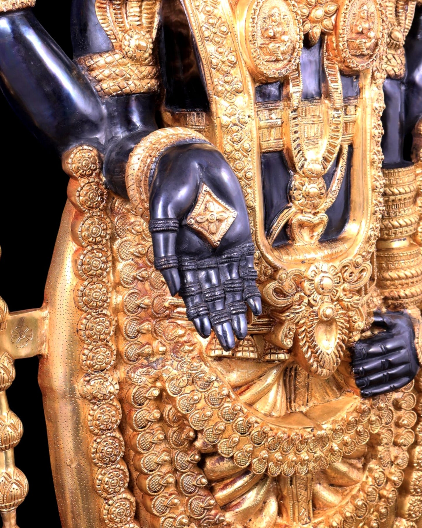 Brass Tirupati Balaji Statue 69 inch - Budhshiv.com