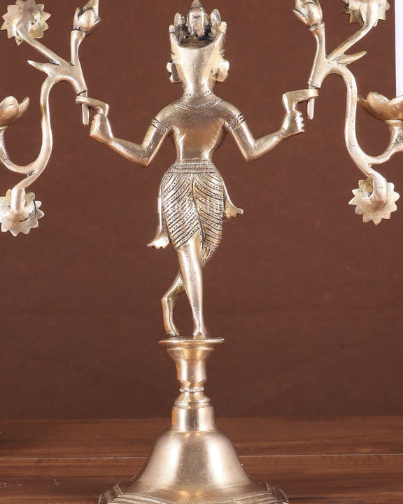 Brass Unique Adjustable Tribal Holder – Rare Find - Budhshiv.com