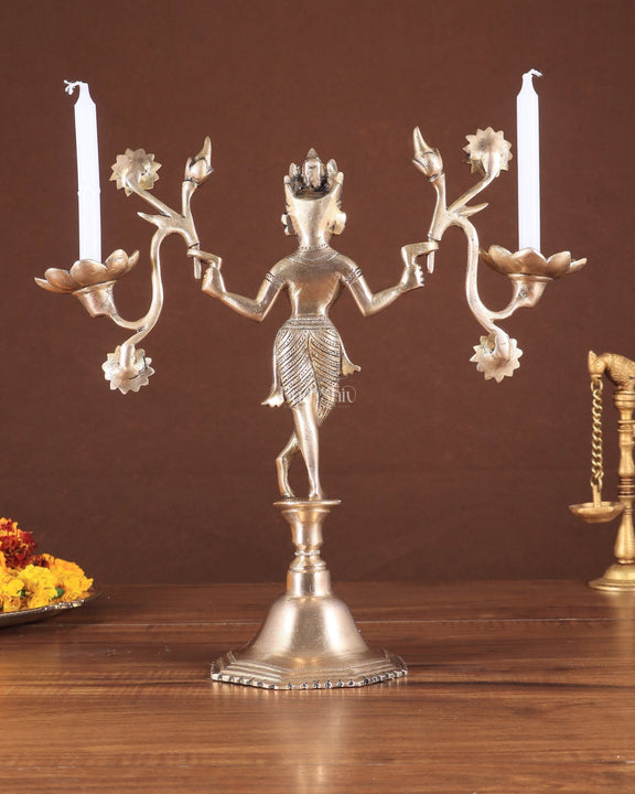 Brass Unique Adjustable Tribal Holder – Rare Find - Budhshiv.com