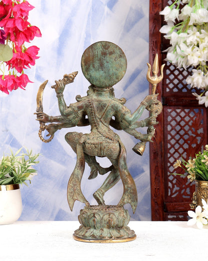 Bronze Ardhanarishwara Indonesian Depiction Sculpture - Budhshiv.com