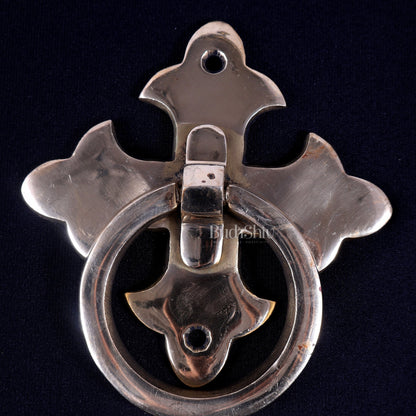 Classic Brass English Design Door Knocker | Main Door Hardware - Budhshiv.com