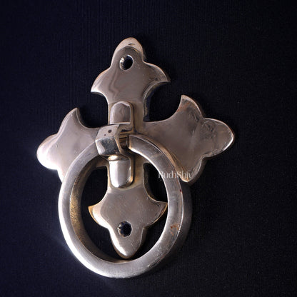 Classic Brass English Design Door Knocker | Main Door Hardware - Budhshiv.com