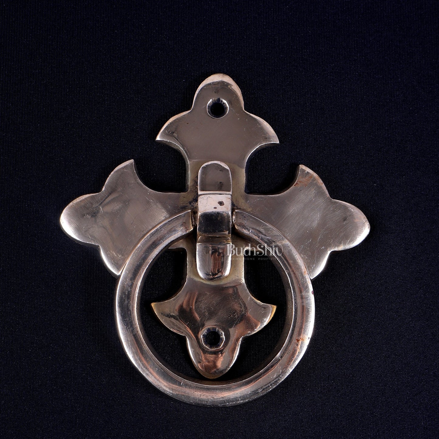 Classic Brass English Design Door Knocker | Main Door Hardware - Budhshiv.com