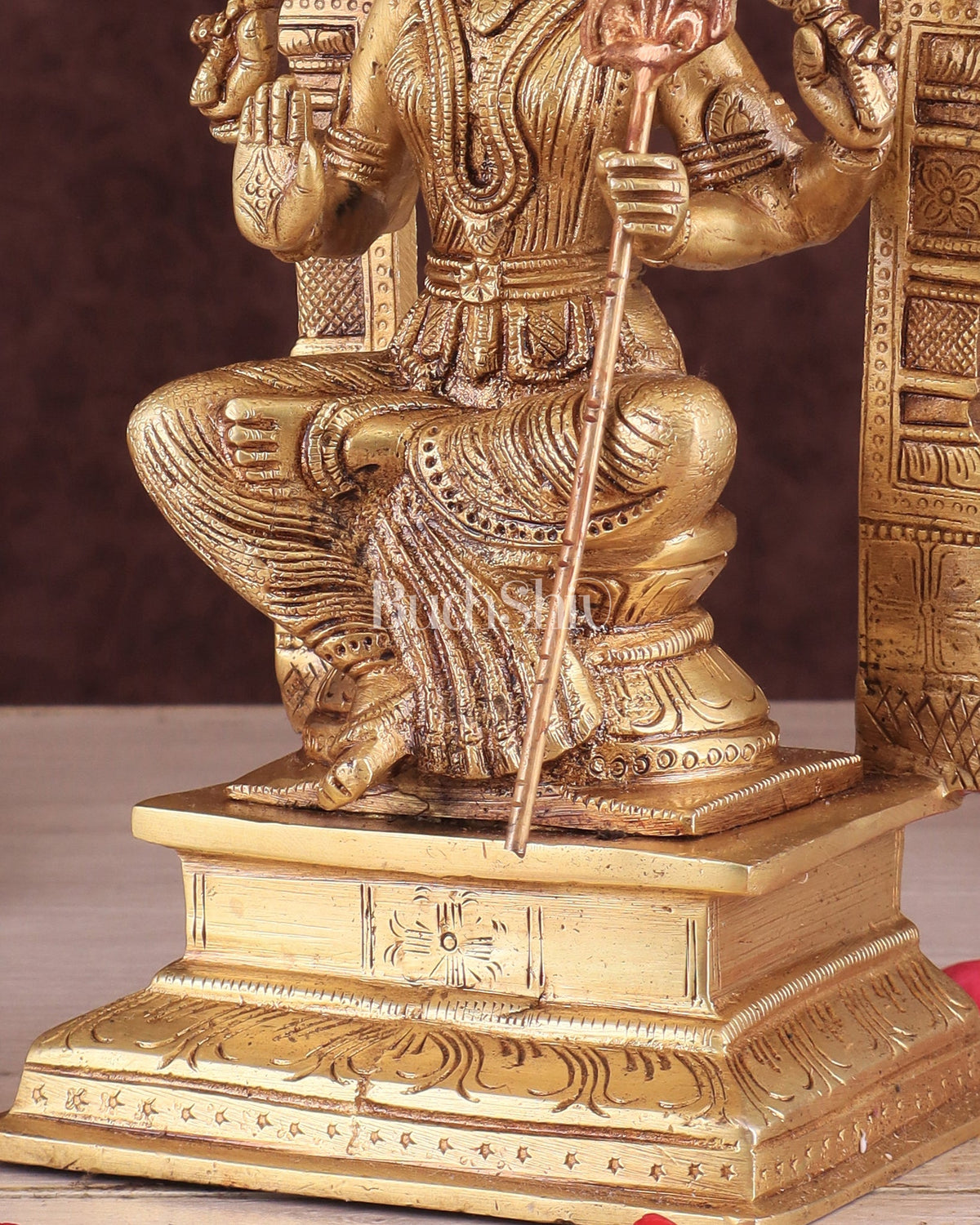 Goddess Lalita Devi Rajarajeshwari Brass Idol – 10