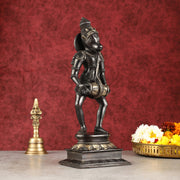 Hayagriva brass idol Restoring Vedas 12.5" - Budhshiv.com