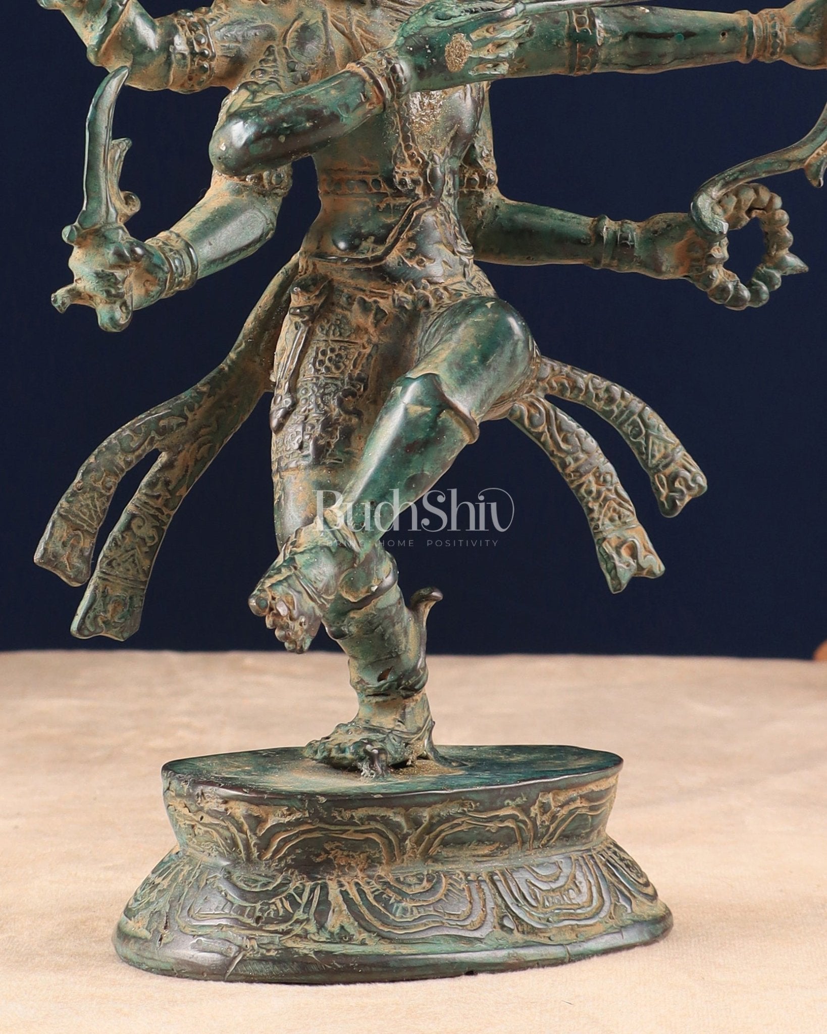Buy Bronze Dancing Lord Rama with Bow and Arrow 10