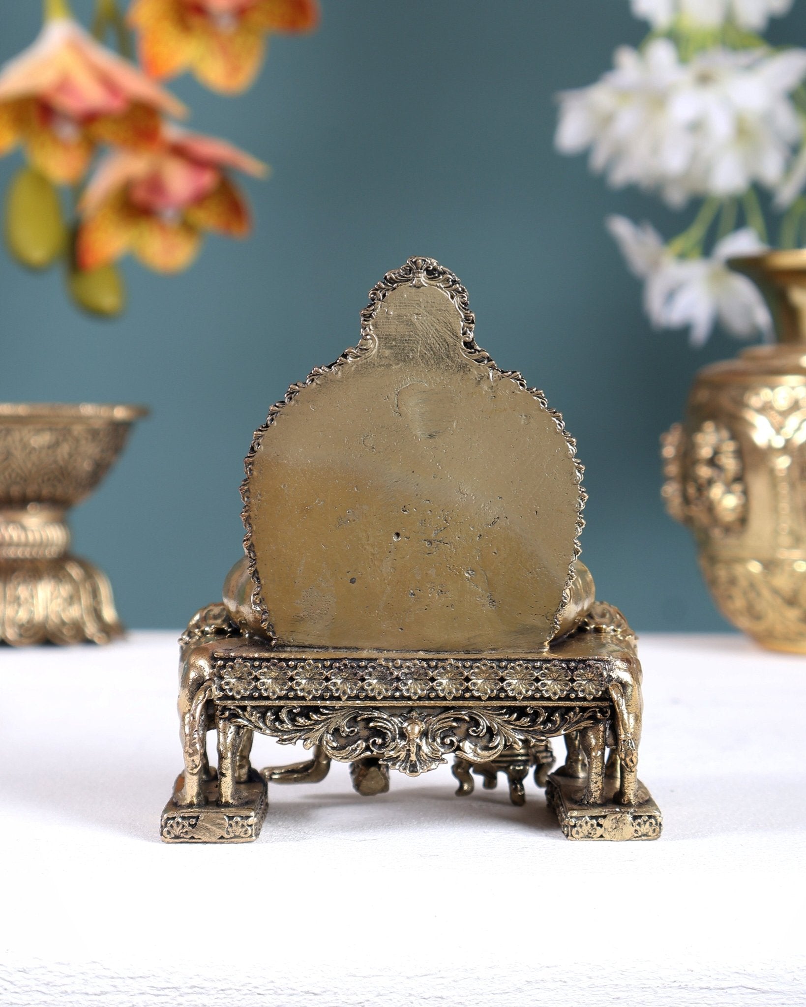 Maharaja Agrasen Superfine Brass Idol – Divine Heritage Statue (4 Inches) - Budhshiv.com