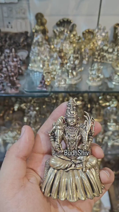 Brass Superfine Lalitadevi Rajarajeshwari Idol kamakshi amman - 4 in Height