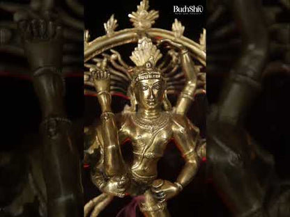 Brass Nataraja Statue | 18" Urdhava Tandava Pose