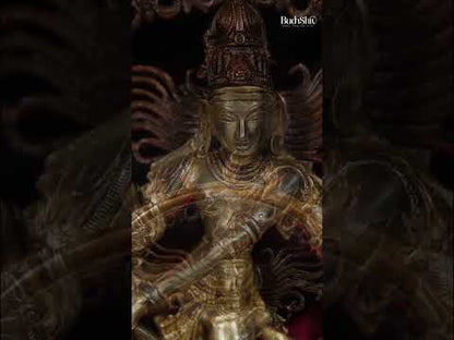 Pure Brass Nataraja Statue 17"