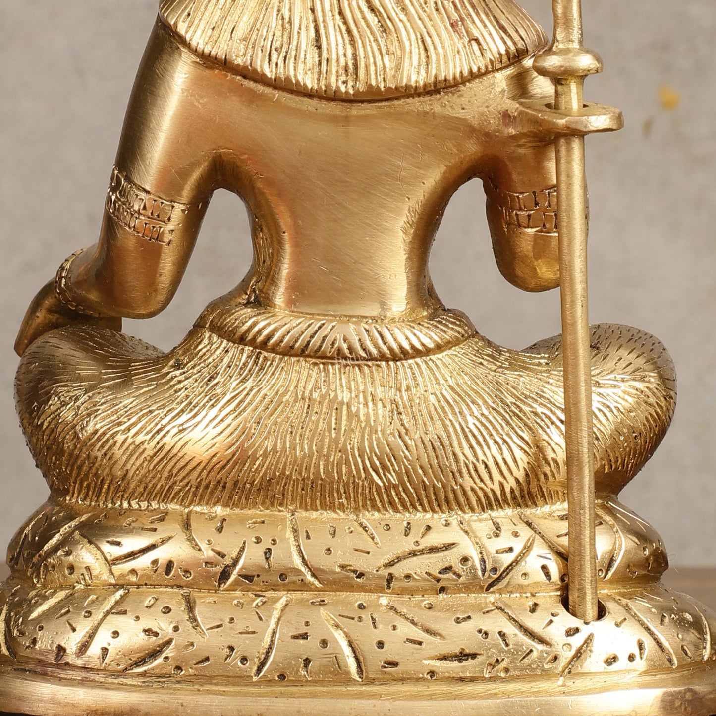 Pure Brass Aashirwaad Shiva Statue - 7.5 in Height - Budhshiv.com