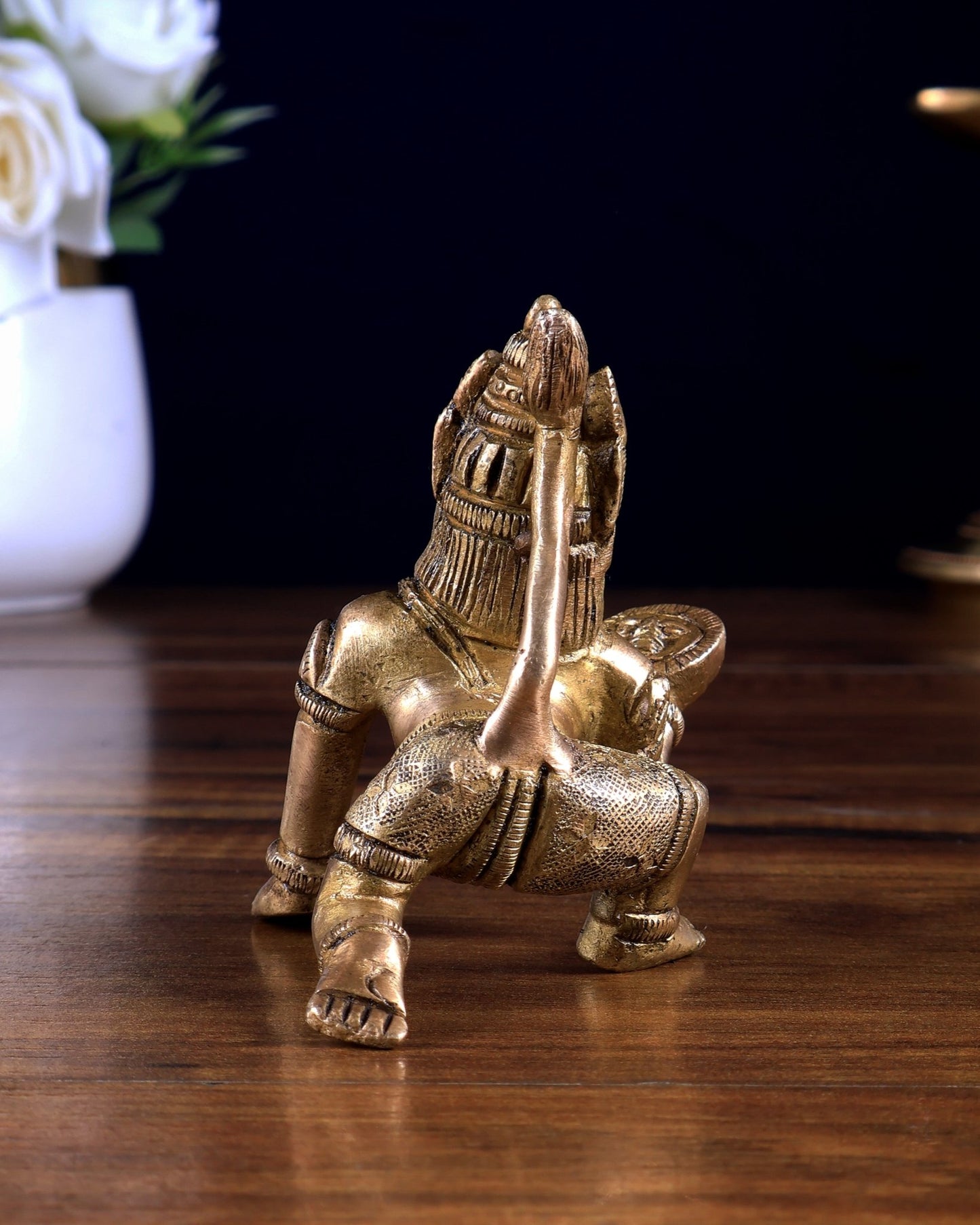 Pure Brass Bal Hanuman – Baby Hanuman Ji Idol 3 inch - Budhshiv.com