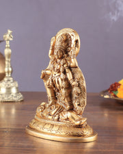 Pure Brass Goddess Kali Ma Idol 5" - Budhshiv.com