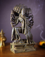 Pure Brass mahavidya Mahakali Statue Idol 15" - Budhshiv.com