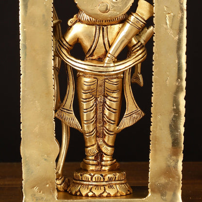 Pure Brass Superfine Ram Lalla Statue - 10" Divine Sculpture - Budhshiv.com