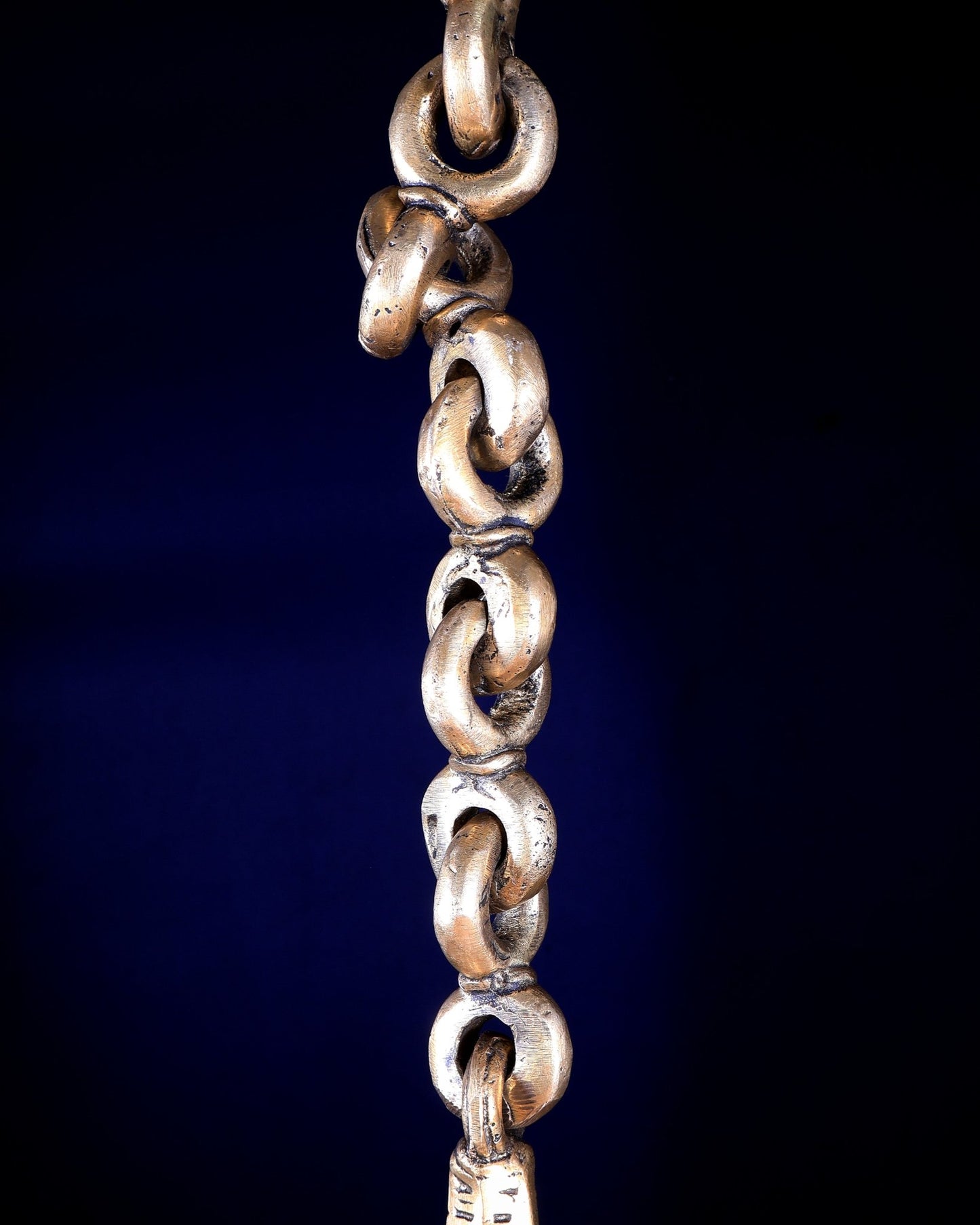 Pure Brass Vishnu Dashavatar Hanging Temple Bell | Heavy Mandir Ghanta | BudhShiv - Budhshiv.com
