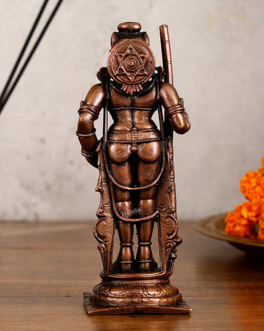 Pure Copper Udupi Krishna Idol | Height 6 inch – Budhshiv.com