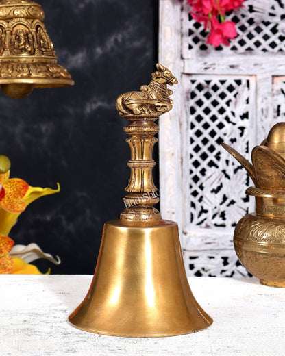 Brass Nandi Design Handbell 9 inch