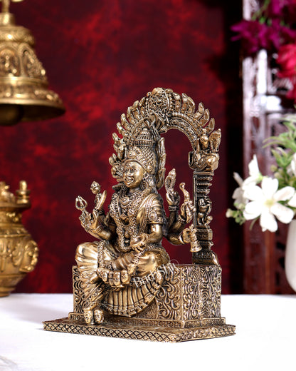 Brass Superfine Mariamman Idol – Hollow Casted 6 inch