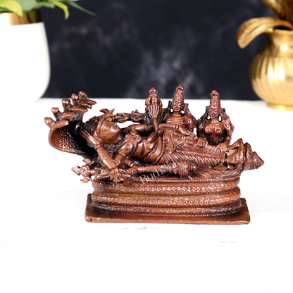 Pure Copper Ananta Ranganathan Swamy Idol 3 inch