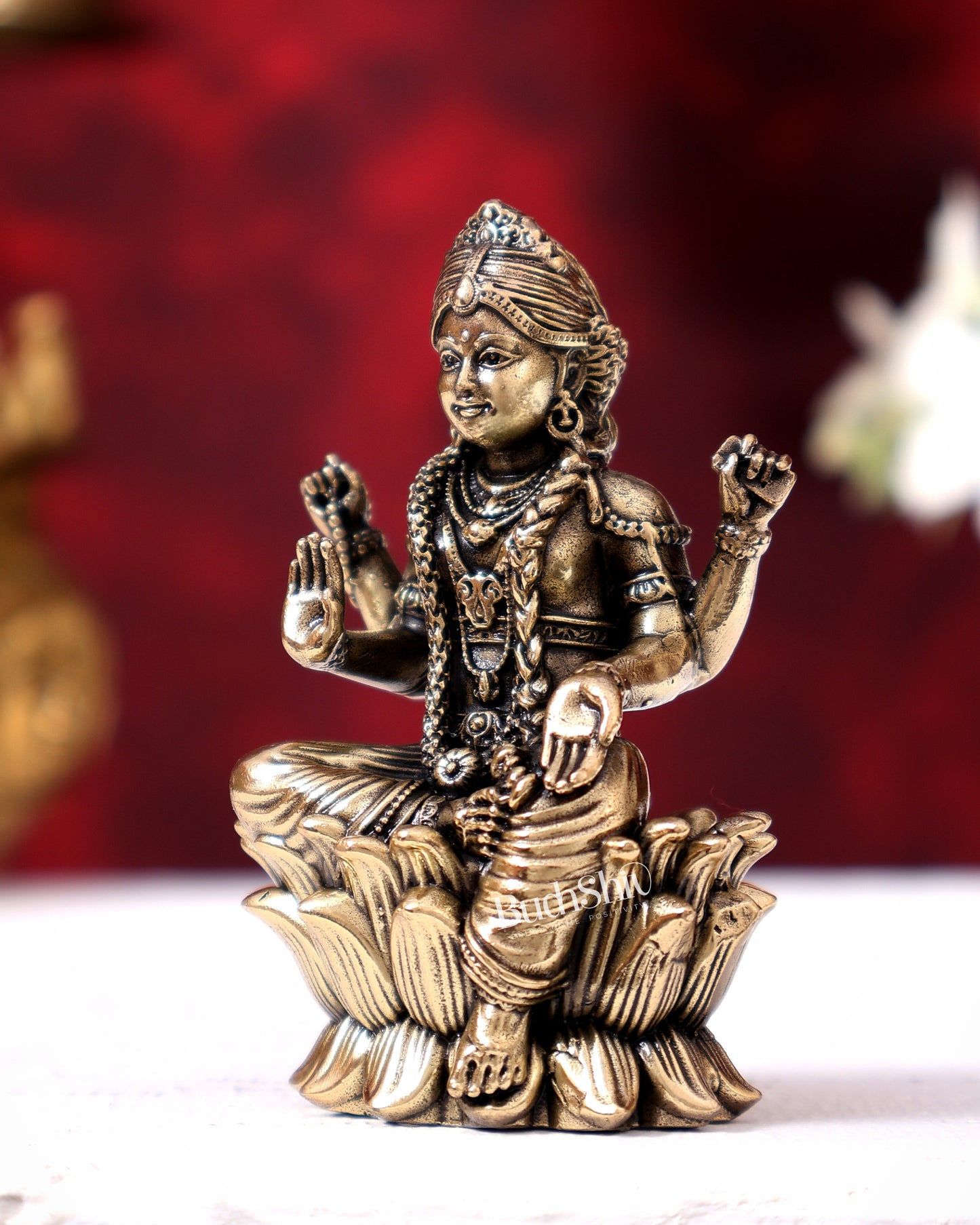 Brass Superfine Bala Tripura Sundari (Balambika) Idol 3 inch