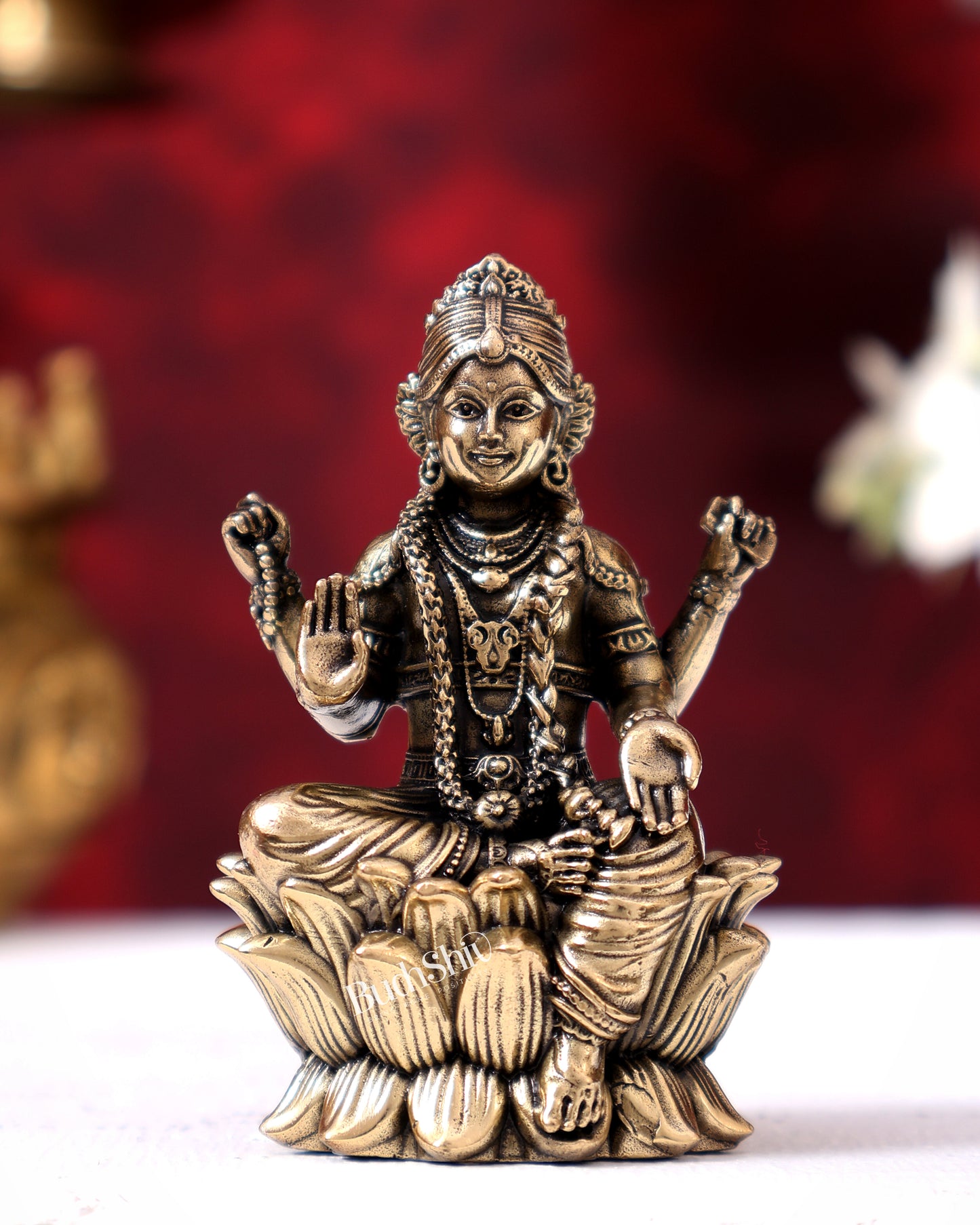 Brass Superfine Bala Tripura Sundari (Balambika) Idol 3 inch
