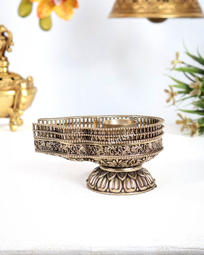 Brass Superfine Jaldhari for Shiv Lingam – Traditional Abhishek Stand 4"