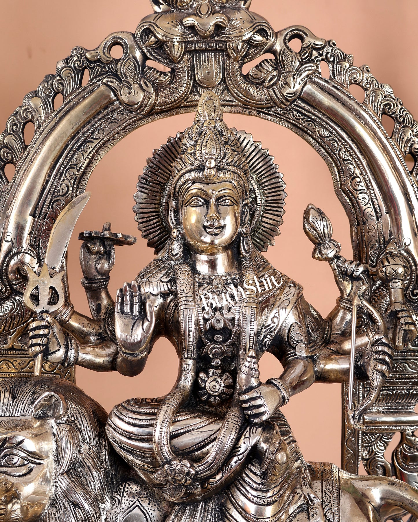 Premium Brass Handcrafted Goddess Durga Statue 26 inch