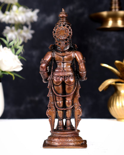 Pure Copper Panduranga Vitthal Idol 7 inch