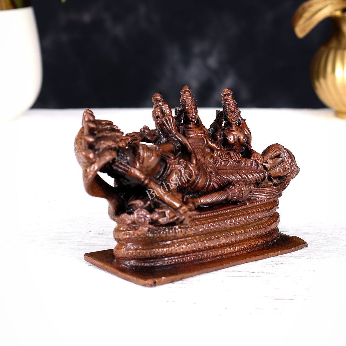 Pure Copper Ananta Ranganathan Swamy Idol 3 inch