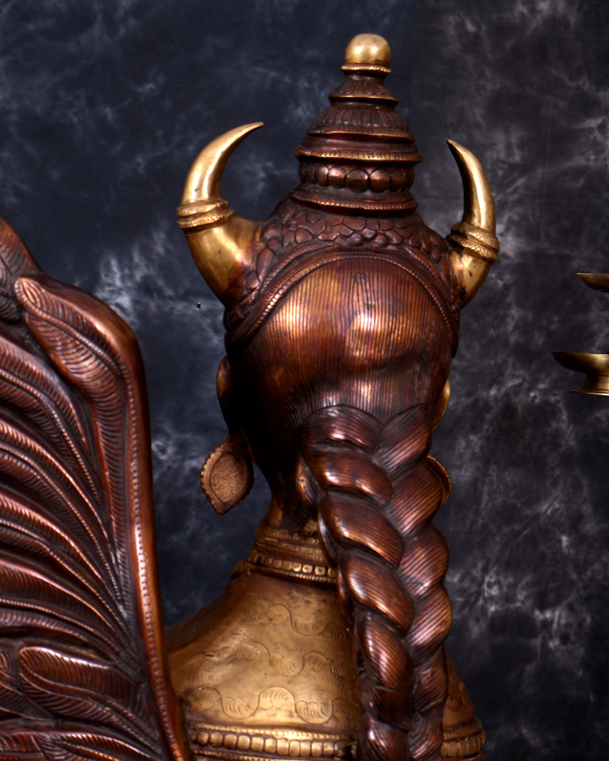 Brass Large Kamadhenu Cow — Goddess Form 30 inch, 56 kg