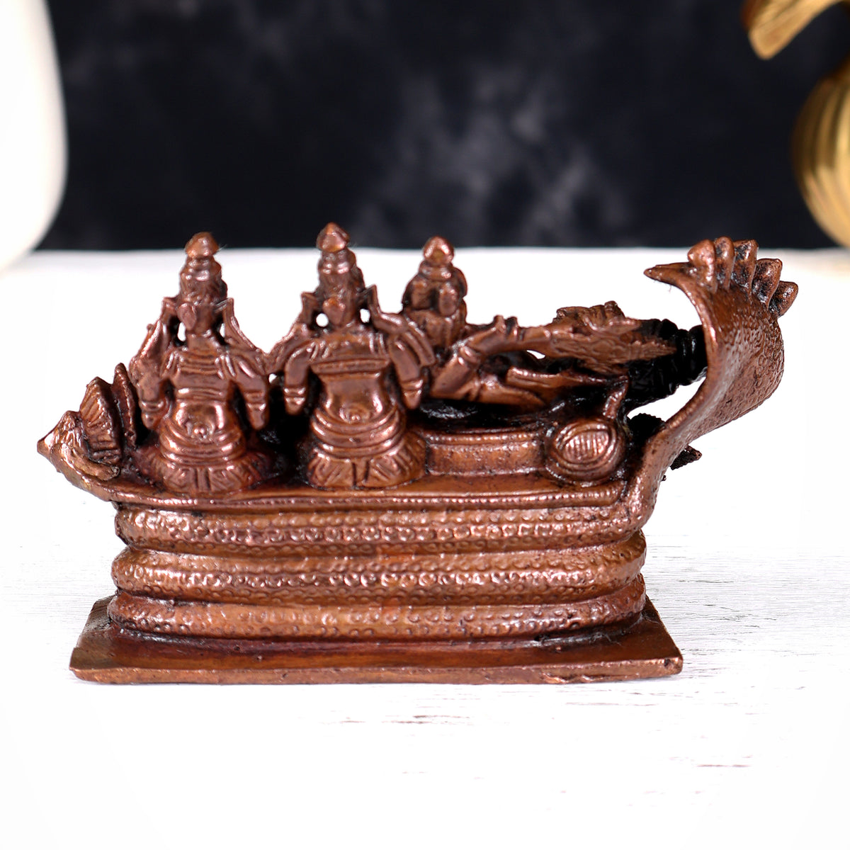 Pure Copper Ananta Ranganathan Swamy Idol 3 inch