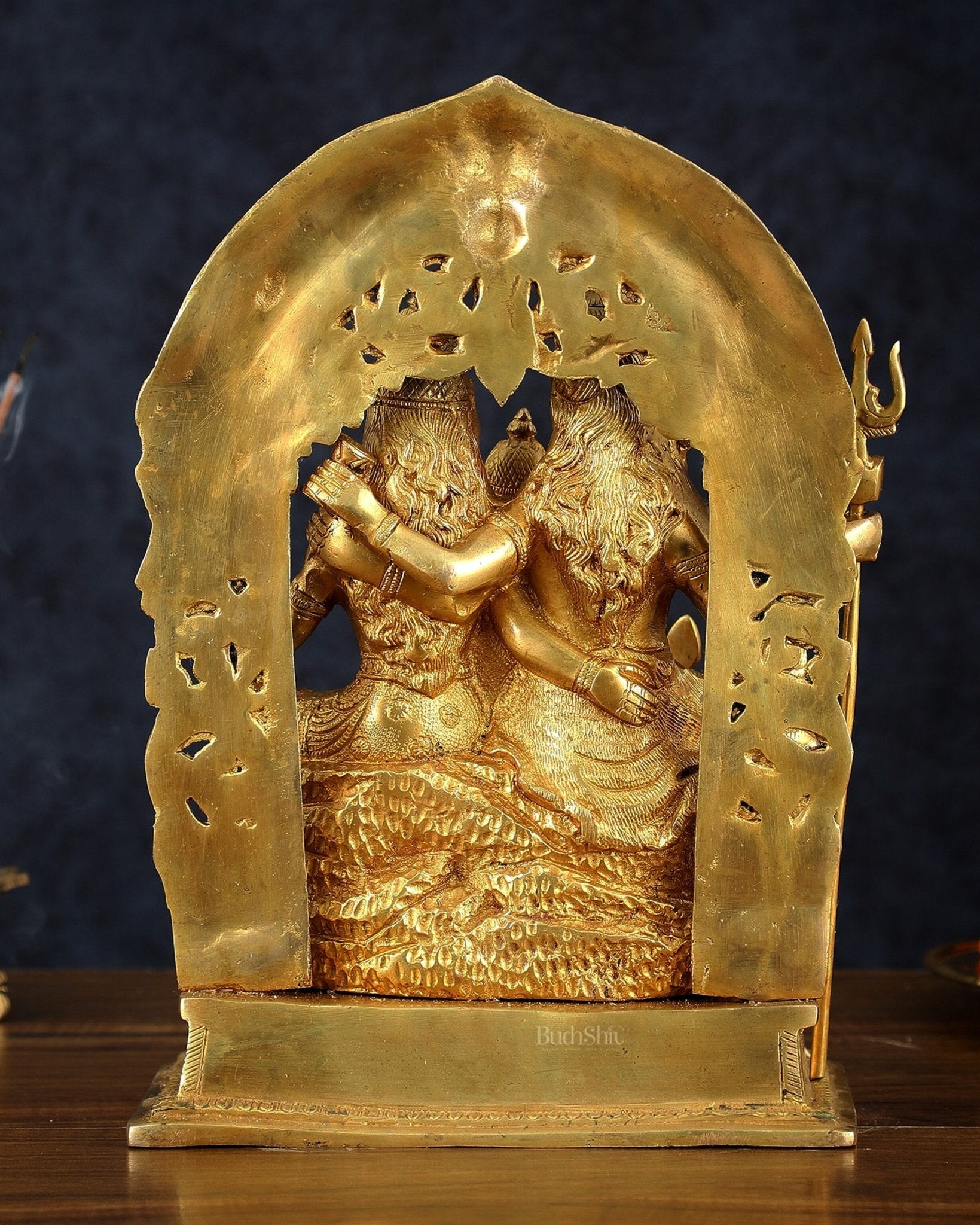 The complete Brass Shiva Parivar Idol 12" - Budhshiv.com