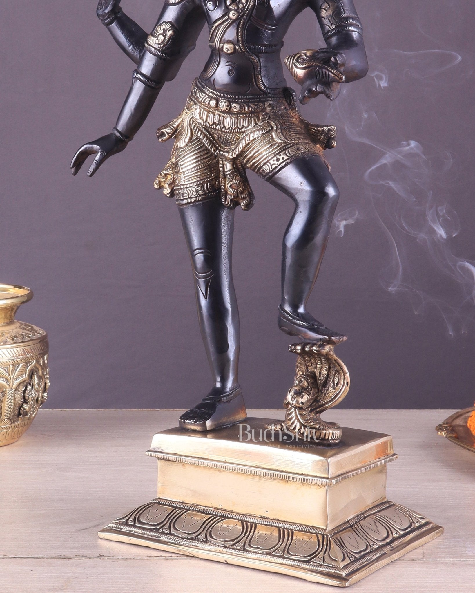 Varaha lakshmi Brass Idol 17.5" - Budhshiv.com