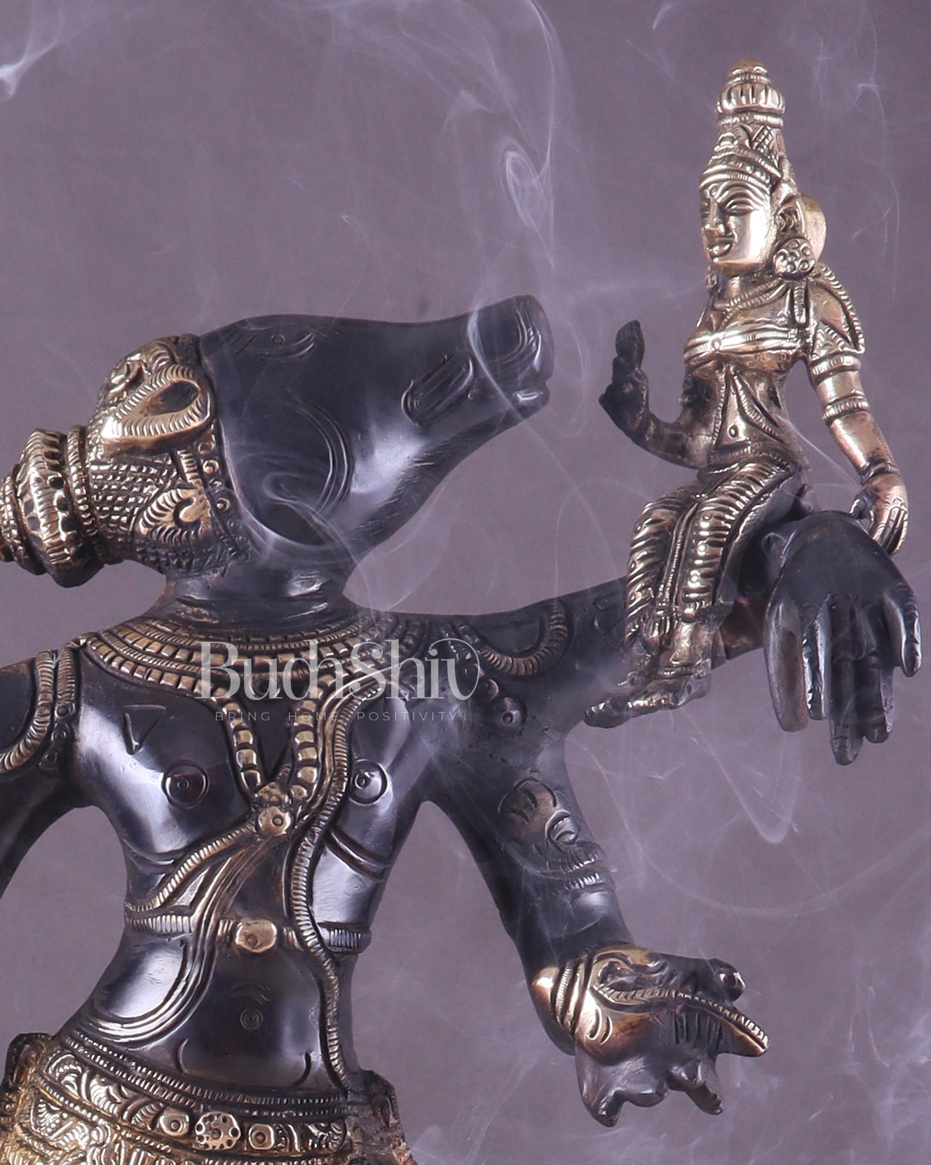 Varaha lakshmi Brass Idol 17.5" - Budhshiv.com