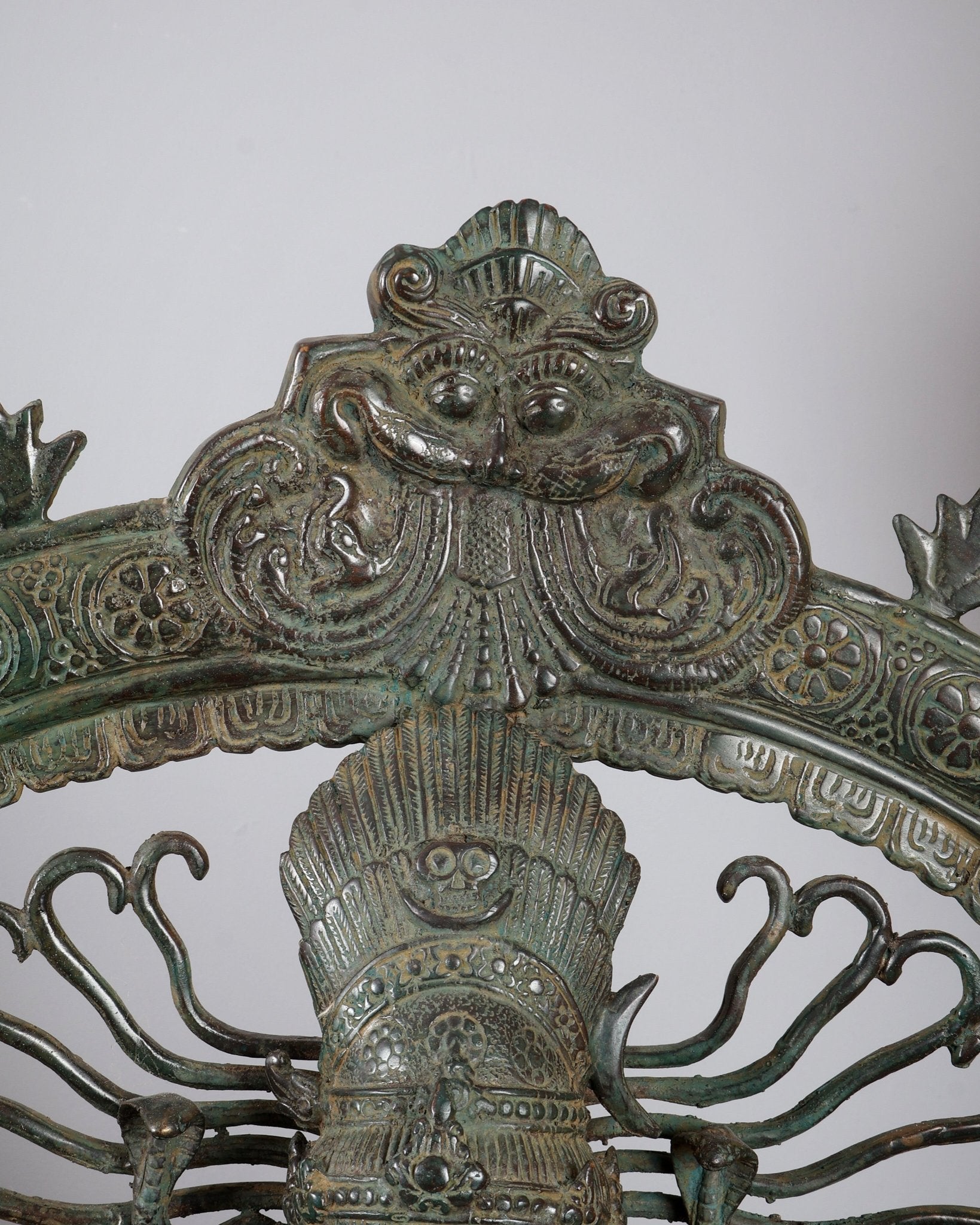 Vintage Bronze Nataraja Dancing Shiva Statue | Balinese Lost Wax Crafted Artefact | Antique Bronze Sculpture 35.5 - Budhshiv.com