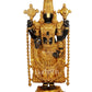 Permanent Black and Golden Finish on Brass Balaji Idol 48 inch 4 feet statue murti 