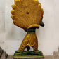 Antique Tone Brass Narasimha Statue - 12 inch - Budhshiv.com