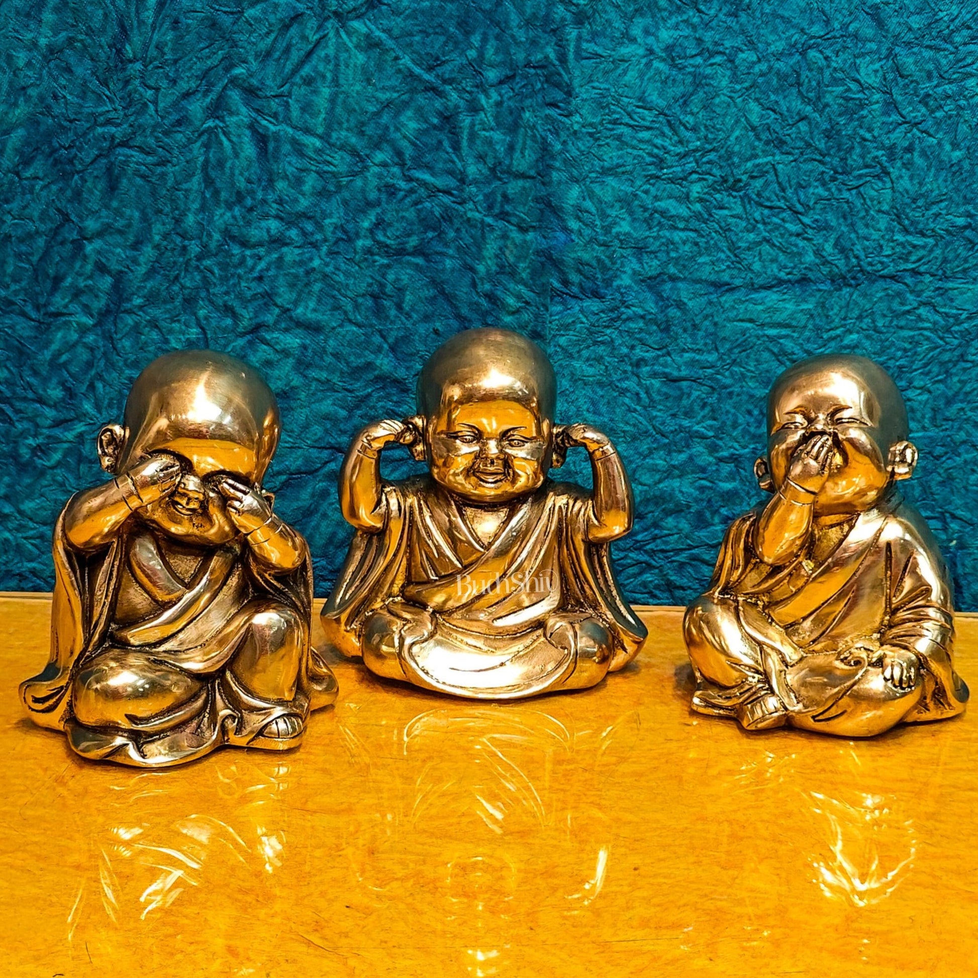 Baby Laughing Buddha monks - Budhshiv.com